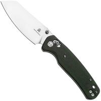 Afbeelding voor Bestechman Cicada's Wing BMK06-M-2 Satin 10Cr15MoV, OD Green Micarta, zakmes