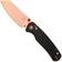 Afbeelding voor Bestechman Cicada's Wing BMK06-S-3 Bronze PVD 10Cr15MoV, Black PVD Stainless Steel, zakmes