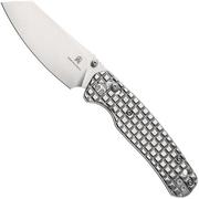 Afbeelding voor Bestechman Cicada's Wing BMK06-S-5 Stonewash 10Cr15MoV, Polished Stainless Steel, zakmes