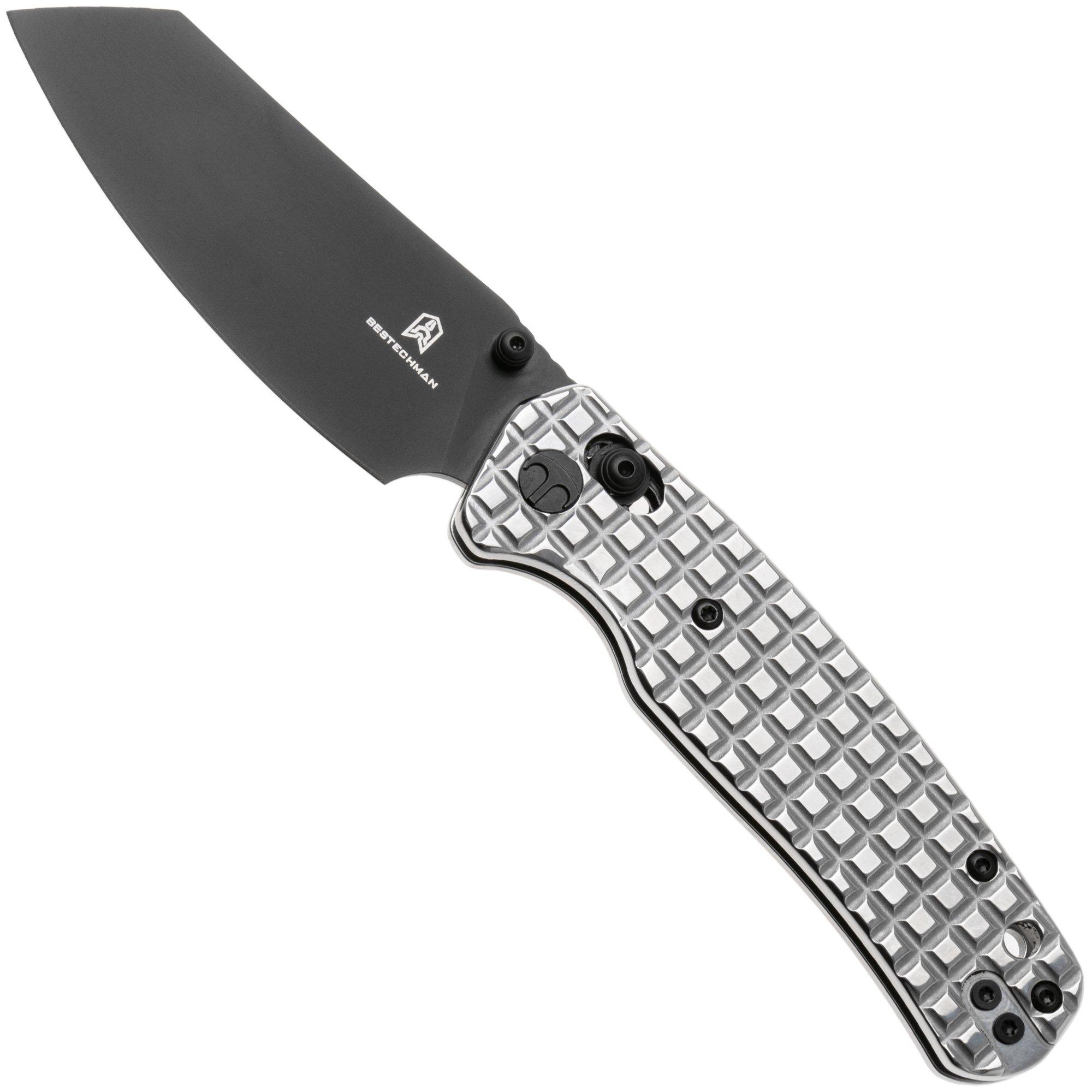 Bestechman Cicada's Wing BMK06-S-6 Black PVD 10Cr15MoV, Polished Stainless Steel, zakmes