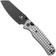 Afbeelding voor Bestechman Cicada's Wing BMK06-S-6 Black PVD 10Cr15MoV, Polished Stainless Steel, zakmes