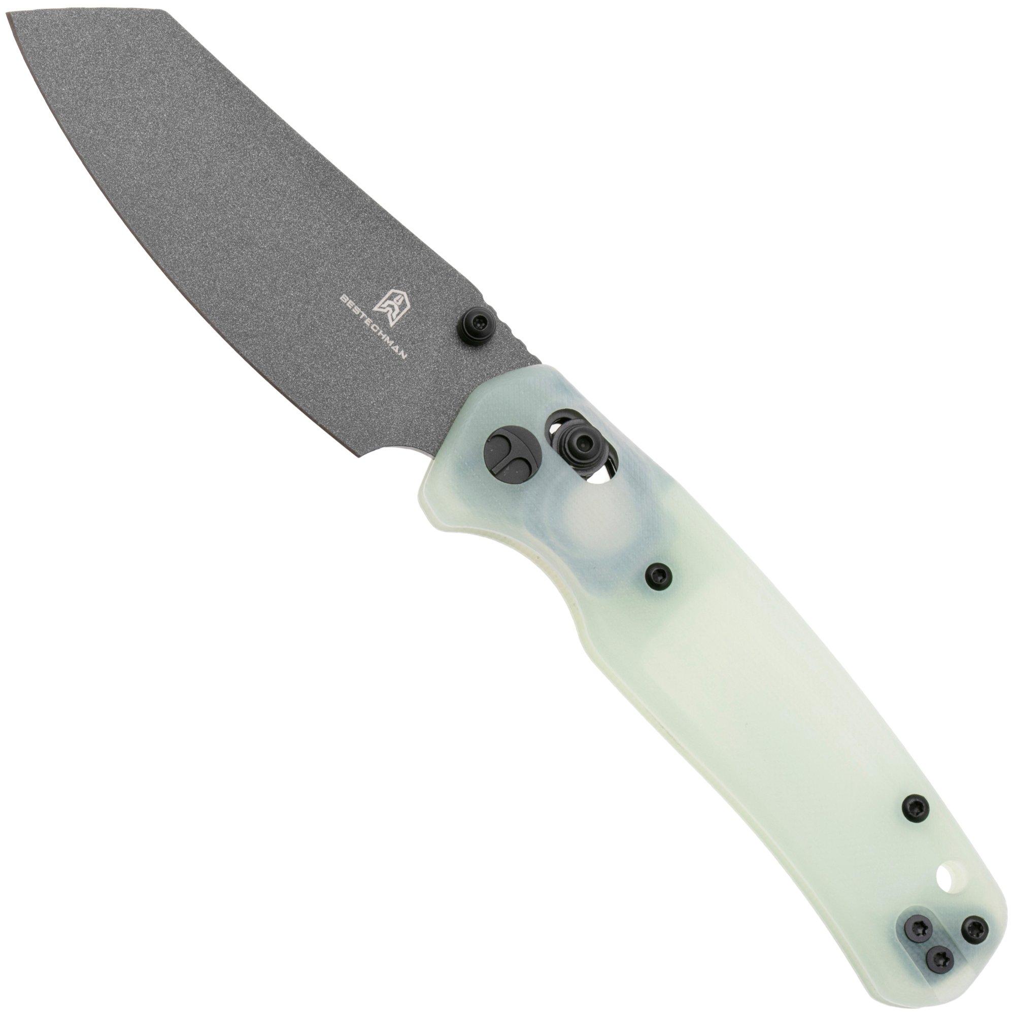 Bestechman Cicada's Wing BMK06A Coated 10Cr15MoV, Natural G10, zakmes
