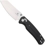 Bestechman Cicada's Wing BMK06I Stonewashed 10Cr15MoV, Black G10, zakmes