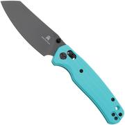 Bestechman Cicada's Wing BMK06J Coated 10Cr15MoV, Blue G10, zakmes