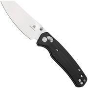 Bestechman Cicada's Wing BMK06K Satin 10Cr15MoV, Black G10, zakmes