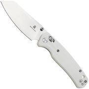 Bestechman Cicada's Wing BMK06L Satin 10Cr15MoV, White G10, Taschenmesser