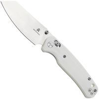 Image pour Bestechman Cicada's Wing BMK06L Satin 10Cr15MoV, White G10, couteau de poche