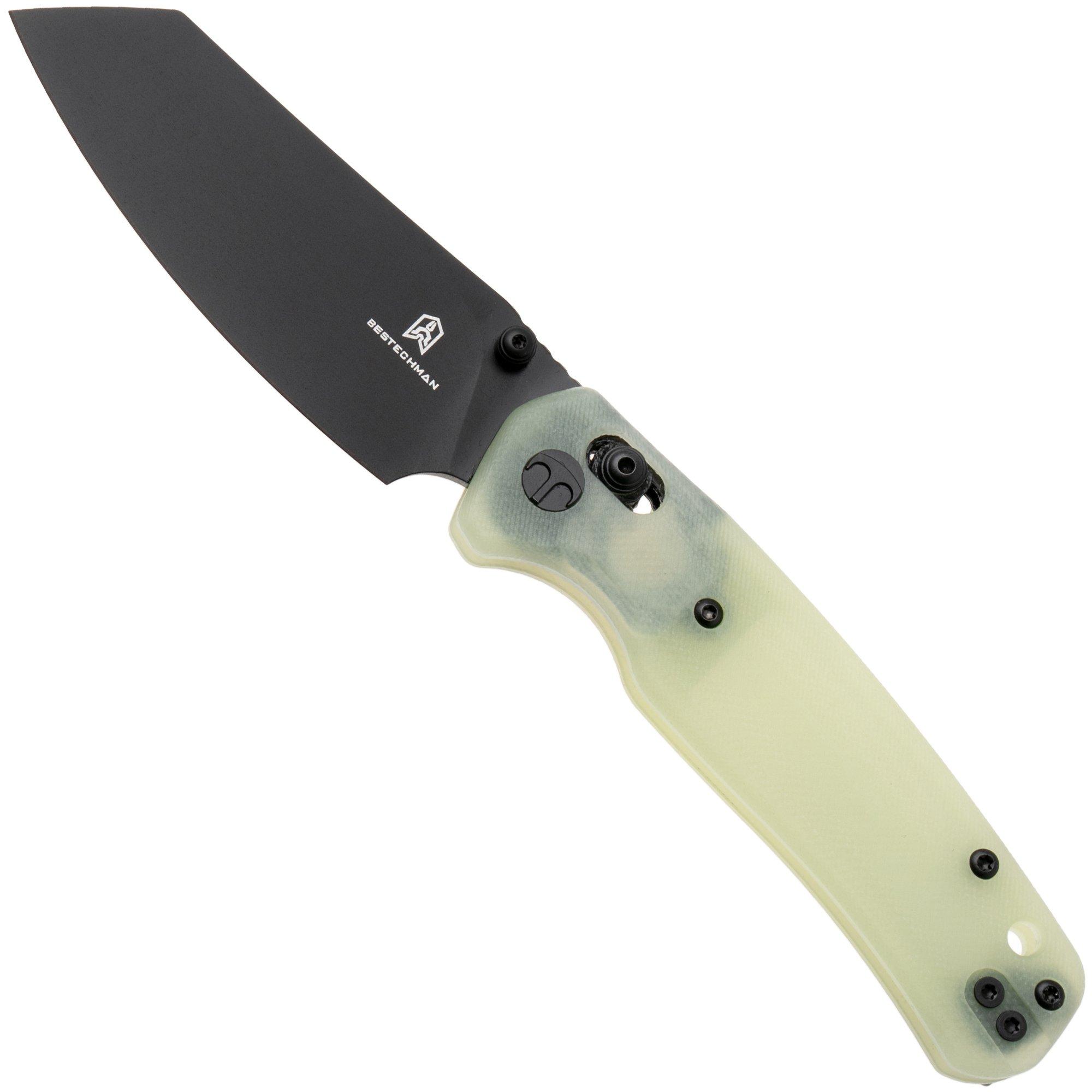Nóż składany Bestechman Cicada's Wing BMK06U PVD 10Cr15MoV, Glow In The Dark G10