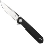 Afbeelding voor Bestechman Mini Dundee BMK08A Satin D2, Black G10, zakmes, Ostap Hel design