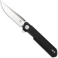 Afbeelding voor Bestechman Mini Dundee BMK08A Satin D2, Black G10, zakmes, Ostap Hel design