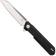 Image for Bestechman Dundee Sheepsfoot BMK09A Satin D2, Black G10, pocket knife