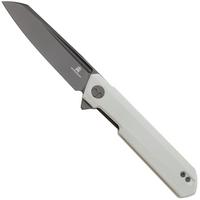 Bild für Bestechman Dundee Sheepsfoot BMK09D Grey PVD D2, White G10, Taschenmesser