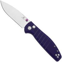 Image for Bestechman Goodboy Jr BMK10C D2, Purple G10 pocket knife, Keanu design