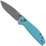 Bestechman Goodboy Jr BMK10D PVD D2, Blue G10 navaja, Keanu design