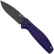 Bestechman Goodboy Jr BMK10G PVD D2, Purple G10 coltello da tasca, Keanu design