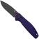 Afbeelding voor Bestechman Goodboy Jr BMK10G PVD D2, Purple G10 zakmes, Keanu design
