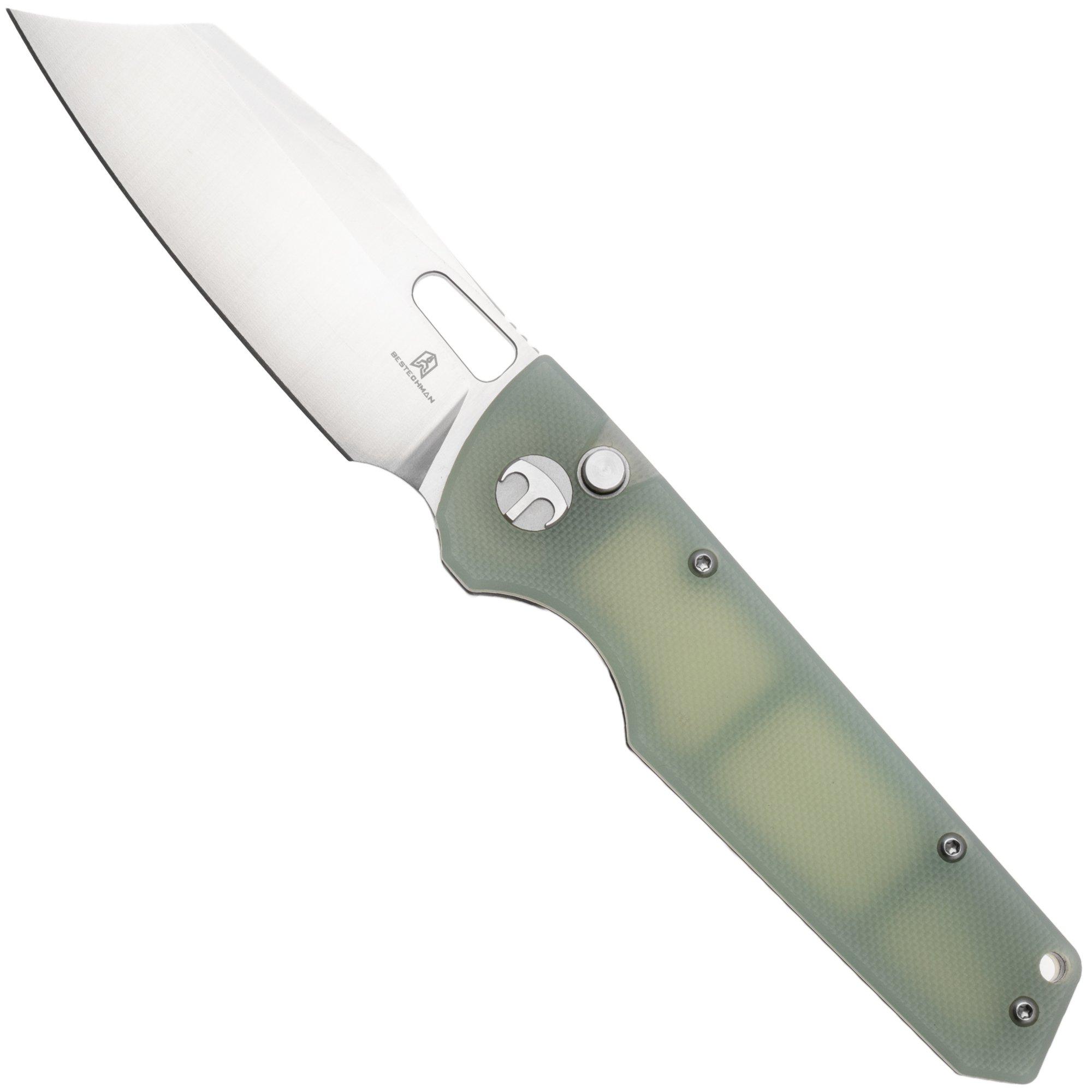 Bestechman Guardian BMK11A Satin D2, Jade G10, zakmes