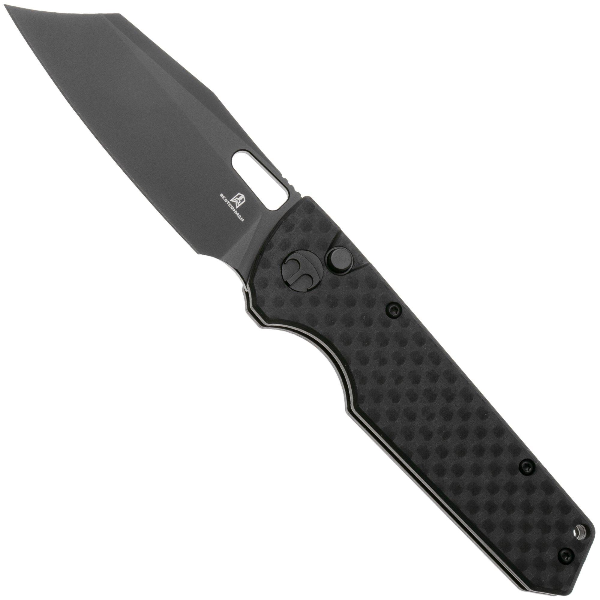 Nóż składany Bestechman Guardian BMK11E Black PVD D2, Black G10