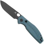Bestechman Angry Owl BMK12C-2 PVD D2, Blue G10, Taschenmesser