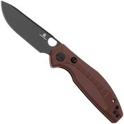 Bestechman Angry Owl BMK12D-2 PVD D2, Brown G10, Taschenmesser