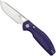 Image for Bestechman Angry Owl BMK12E-1 Satin D2, Purple G10, pocket knife