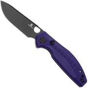 Bestechman Angry Owl BMK12E-2 PVD D2, Purple G10, Taschenmesser