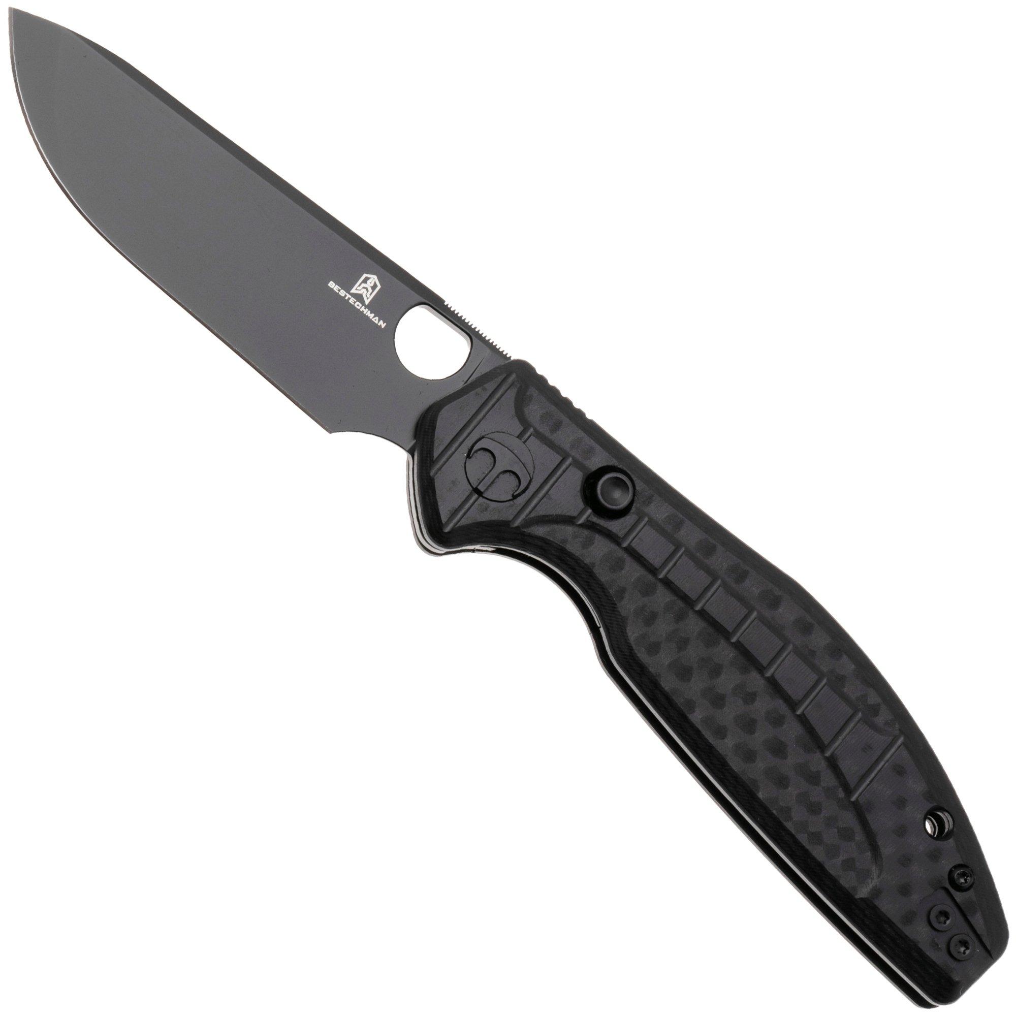 Bestechman Angry Owl BMK12F-2 PVD D2, Carbonfiber, Taschenmesser