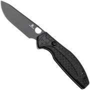 Bestechman Angry Owl BMK12F-2 PVD D2, Carbonfiber, zakmes