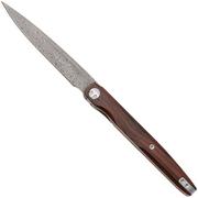 Afbeelding voor Bestechman Lanza BMK14-D-3 Damascus, Rosewood, zakmes, Grzegorz Grabarski design