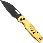 Afbeelding voor Bestechman Vector BMK15E PVD D2, Gold Aluminium, zakmes