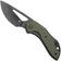 Afbeelding voor Bestechman Triassic BMK17D Black PVD 14C28N, OD Green G10, zakmes, Denis Simonutti design