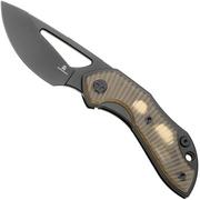 Afbeelding voor Bestechman Triassic BMK17E Satin 14C28N, Clear Ultem, zakmes, Denis Simonutti design