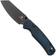 Afbeelding voor Bestechman Cicada's Wing-TL BMK24-M-4 Black PVD 10Cr15CoMoV, Blue Micarta, zakmes