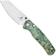 Afbeelding voor Bestechman Cicada's Wing-TL BMK24-R-1 Satin 10Cr15CoMoV, Green Resin, zakmes