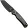 Afbeelding voor Bestechman Cicada's Wing-TL BMK24-R-4 Black PVD 10Cr15CoMoV, Brown Resin, zakmes
