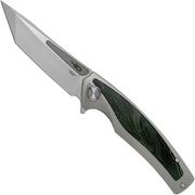 Bestech Predator BT1706F Black-Green G10 pocket knife