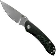 Bestech Junzi BT18009F Black CF slipjoint pocket knife
