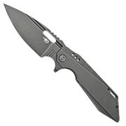 Bestech Shodan BT1910B Black Stonewash coltello da tasca, design di Todd Knife & Tool