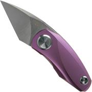 Bestech Tulip Frame Lock Purple BT1913C coltello da tasca, Ostap Hel design