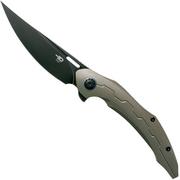 Bestech Marukka BT2002C Bronze coltello da tasca, Kombou design