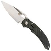 Bestech Exploit BT2005E Satin, Titanium & Carbonfiber, coltello da tasca