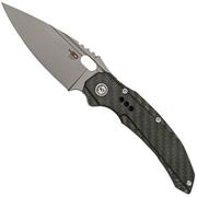 Bestech Exploit BT2005F Stonewashed, Titanium & Carbonfiber, coltello da tasca