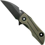 Bestech 2500 Delta BT2006D Bronze pocket knife, Poltergeist design