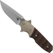 Bestech Freefall BT2007D Stonewashed Bronze, Red navalha, Jason Clark design