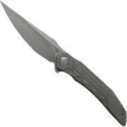 Bestech Samari BT2009A Titanium Grey coltello da tasca, Kombou design