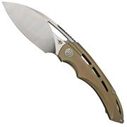 Bestech Fairchild BT2202D Satin, Gold Titanium pocket knife