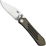 Bestech Icarus BT2302A Satin M390, Black Bronze Stonewash Titanium, navaja