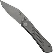 Nóż składany Bestech Icarus BT2302D Stonewashed M390 Dark Stonewash Titanium