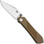 Afbeelding voor Bestech Icarus BT2302F Satin M390 Bronze stonewashed Titanium, zakmes