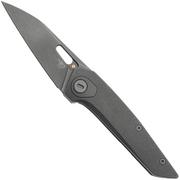 Bestech VK-Void BT2305C, Stonewashed Elmax, Titanium Black Bead Blasted, coltello da tasca